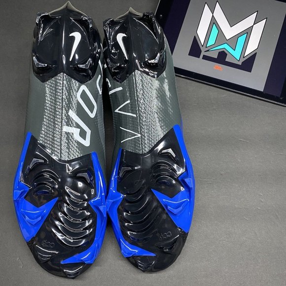 Nike Vapor Edge Pro 360 Blue Black White Football Cleats DQ3670-041 Men’s Sizes